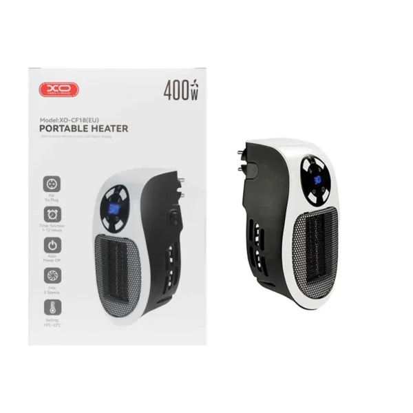 بخاری هوشمند مدل CF18 برند XO دیواری - 400W - پاور اوتو مات -