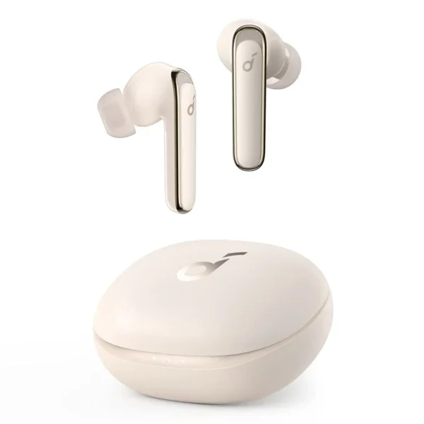 ایرپاد بیسیم مدل LIFE P3I A3993022 برند ANKER انکر  کرم - 40 ساعت پلی تایم - ANC