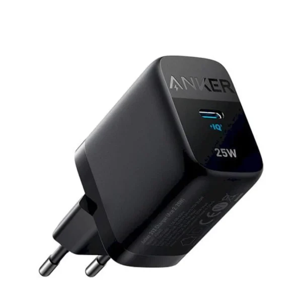 شارژر مدل A2642G11 برند ANKER انکر  مشکی - 25W - POWER IQ - گارانتی