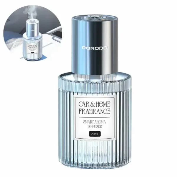 خوشبو کننده داخل خودرو مدل GRASSE برندPORODO پورودو  شیشه ای - 120MIL - 5W - 200MAH