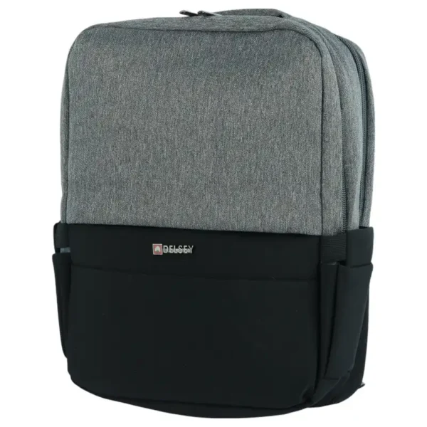 کوله لپ تاپ مدل B0114 برند DELSEY خاکستری - 15.6 اینچ