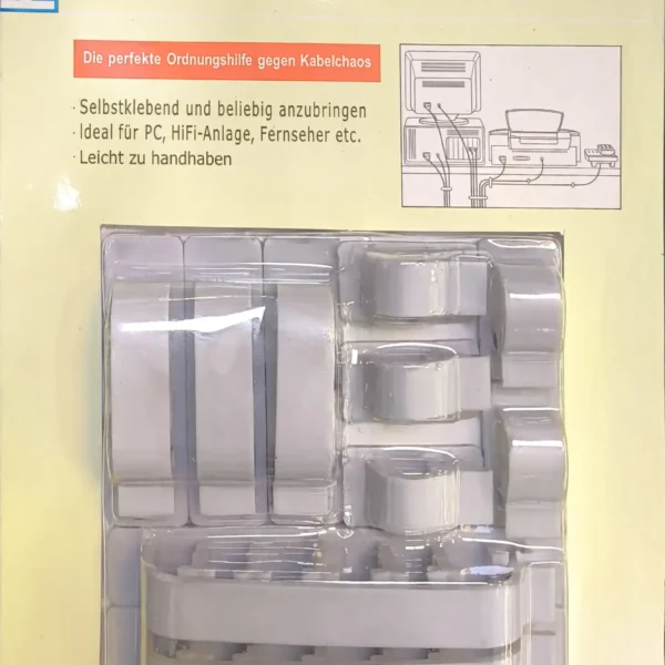 کلیپس نگه دارنده کابل  جنس عالی رنگ طوسی