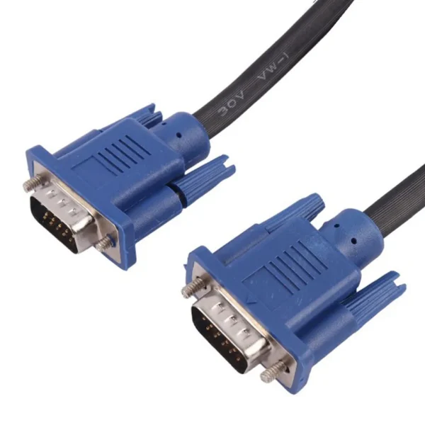 کابل VGA برند XP اکس پی متراژ 30 مشکی-سوکت آّبی