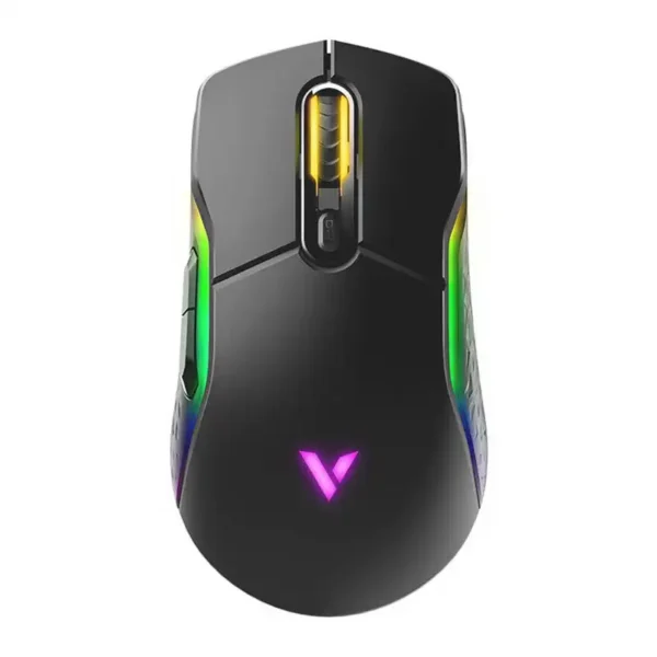 موس سیم دار گیمینگ VT200 برند RAPOO  رپو  RGB - مشکی - گارانتی 18 ماه پانا