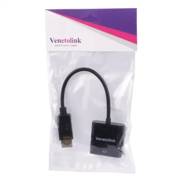 تبدیل DISPLAY TO HDMI  برند VENETOLINK ونتولینک  4K