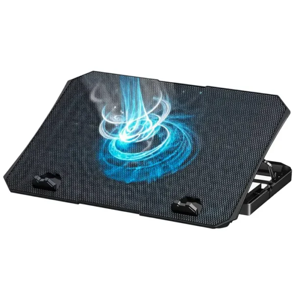 کول پد مدل LF-125 برند ENZO انزو مشکی - تک فن - تنظیم ارتفاع - گارانتی انزو سرویس