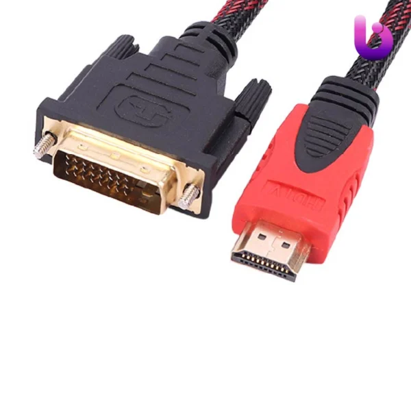 کابل تبدیل HDMI TO DVI-D برند IFORTECH ایفورتک  متراژ 1.5 -