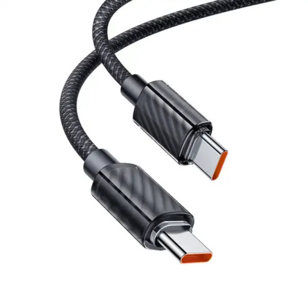 کابل شارژ TYPE C TO TYPE C مدل CA-3670 برند MCDODO مکدودو  متراژ 1.2 - 100W 5A - کنفی - گارانتی سهند گستر