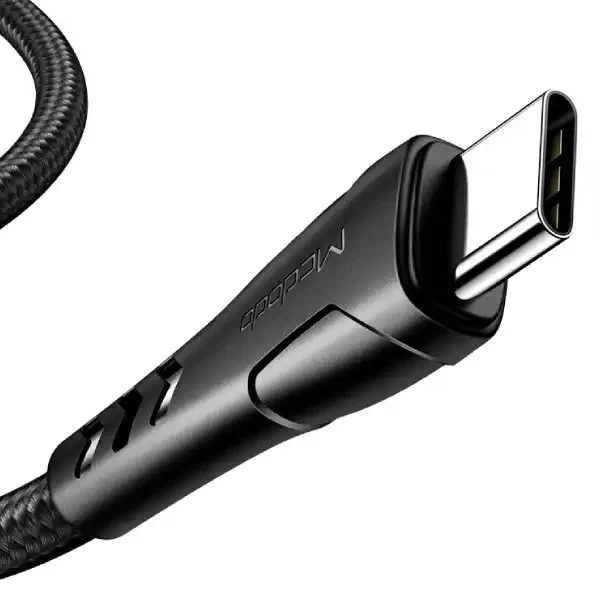 کابل شارژ پاور بانکی TYPE C TO TYPE C مدل CA-7640 برند MCDODO مکدودو  متراژ 20 سانت - 60W - گارانتی سهند گستر 6 ماه