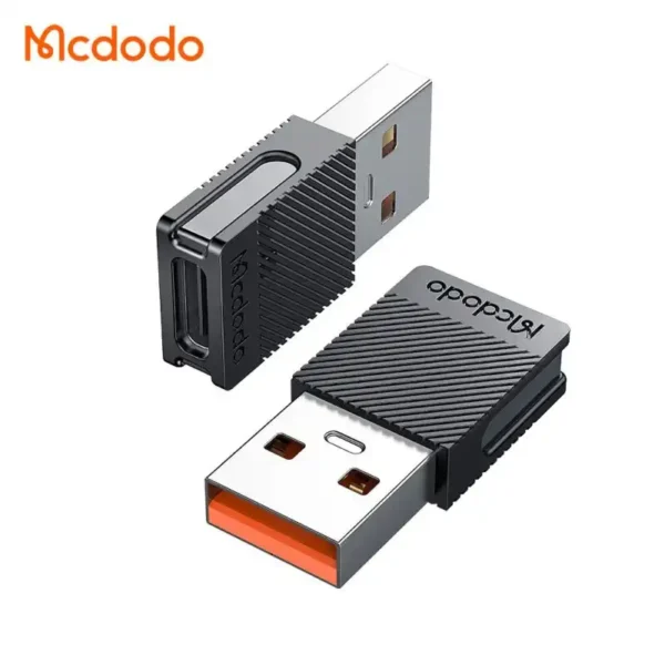 تبدیل TYPE C TO USB مدل OT-6970 برند MCDODO مکدودو  مشکی - انتقال دیتا - گارانتی سهند گستر 6 ماه