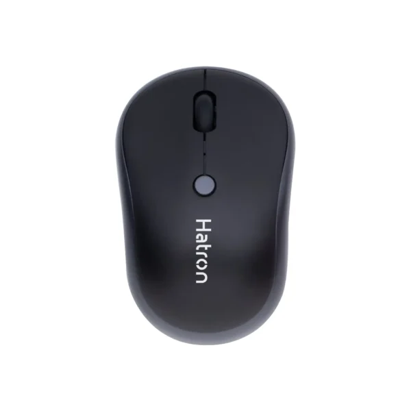 موس بیسیم مدل HMBW115SL برند HATRON هترون  مشکی - بلوتوث - گارانتی فورتیم