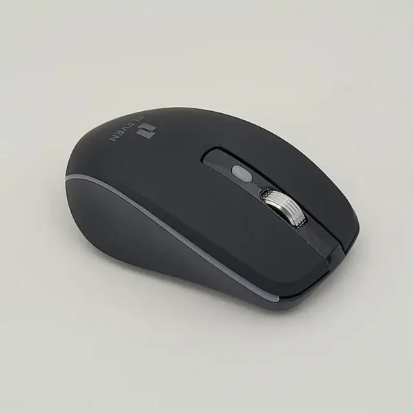 موس بیسیم مدل M911 برند ELEVEN الون  مشکی - 6 کلید - بی صدا - گارانتی رایان اروند