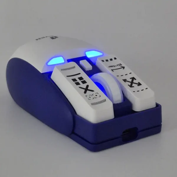 موس بیسیم مدل BUTTON برند ELEVEN الون سفید - شارژی - BT - گارانتی رایان آروند