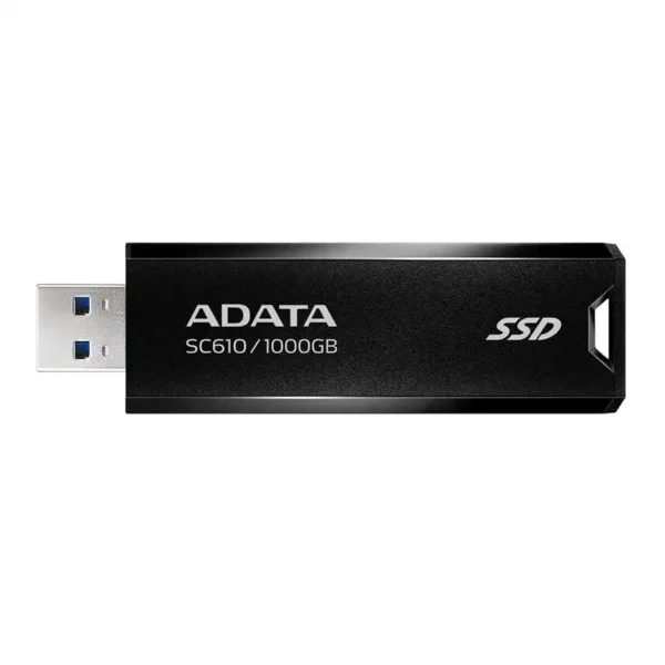 هارد SSD اکسترنال مدل SC610 برند ADATA مشکی - USB3.2 GEN2 - 1TB - گارانتی آونگ