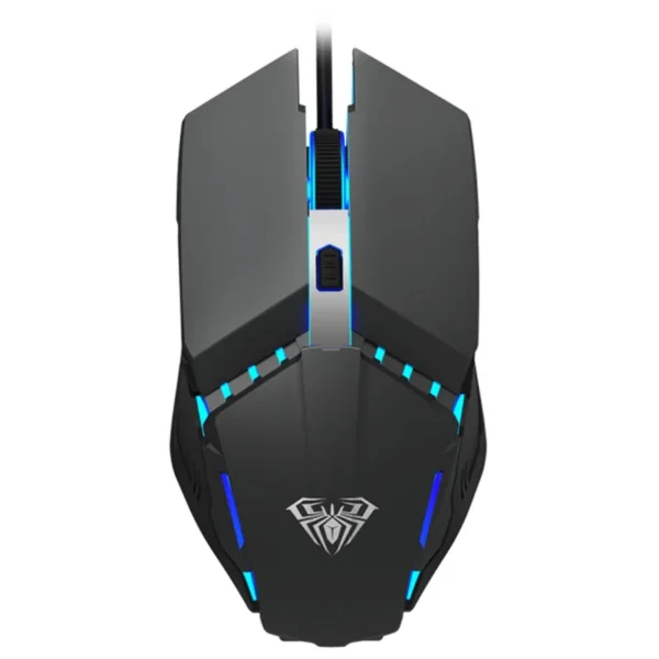 موس سیم دار گیمینگ مدل S31 برند AULA آئولا  مشکی - RGB - گارانتی انزو سرویس 12 ماه