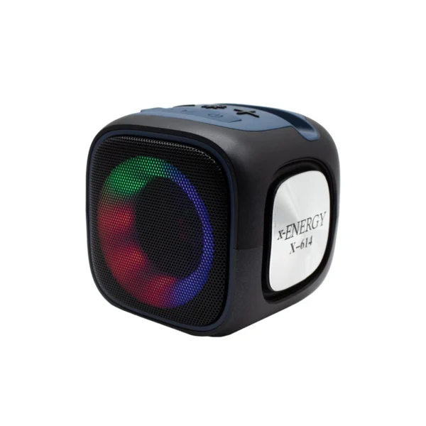 اسپیکر بیسیم شارژی مدل X-614 برند X-ENERGY  مشکی - RGB - گارانتی IPM