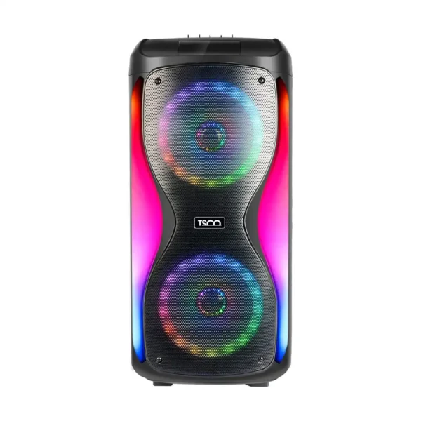 اسپیکر پارتی باکس مدل TS 1917 برند TSCO تسکو  مشکی - RGB - میکروفون - گارانتی توسن سیستم