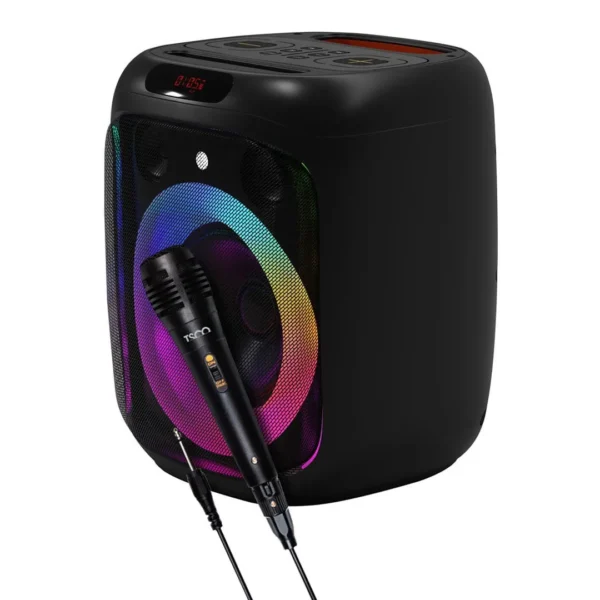 اسپیکر بیسیم مدل TS23357 برند TSCO تسکو مشکی -RGB - 40W - گارانتی توسن سیستم