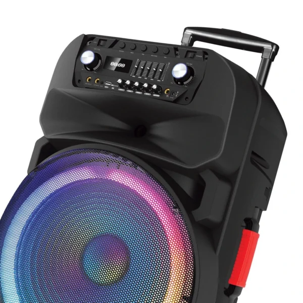 پارتی باکس مدل TS1921 برند TSCO تسکو مشکی - چمدانی-RGB-120W -گارانتی توسن سیستم