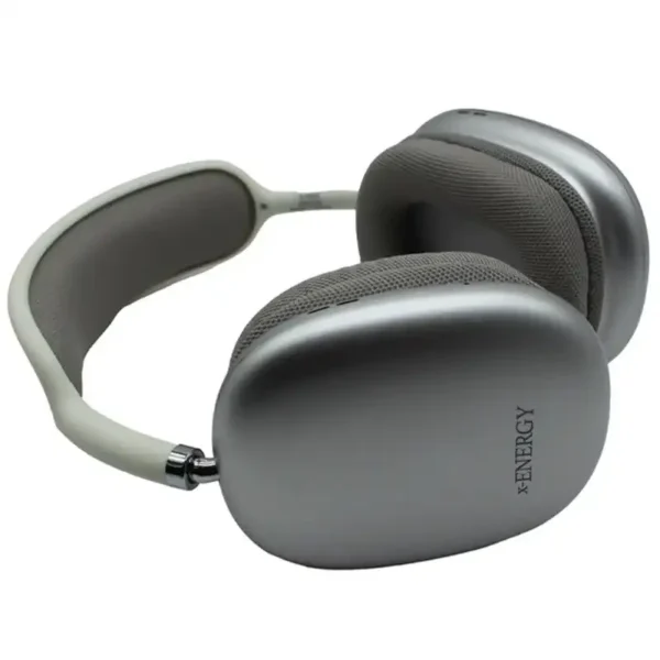 هدست بیسیم شارژی مدل X-1010 برند X-ENERGY نقره ای - گارانتی IPM