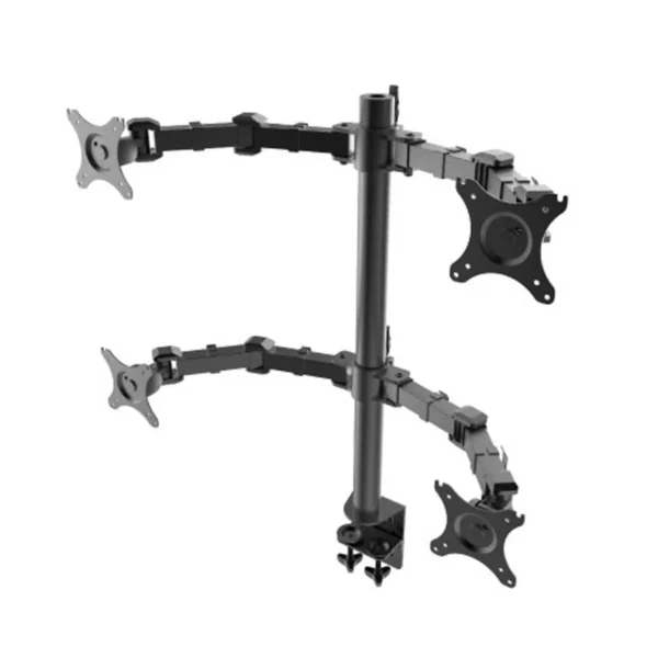 پایه نگهدارنده مانیتور مدل WLA006 برند ERGO ارگو  4 قلو - مشکی