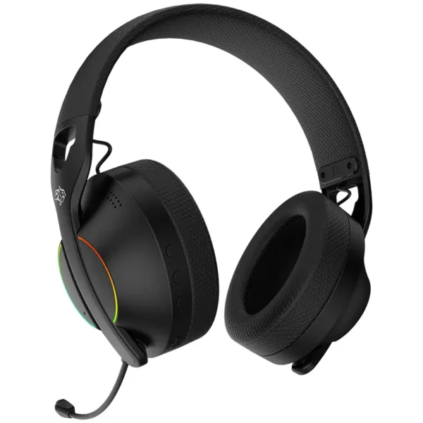 هدست سیم دار گیمینگ مدل PDX421-BK برند PORODO پورودو BT 5.3 - 2.4GHZ - مشکی - MAH800