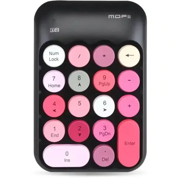 کیبورد اعداد بیسیم مدل X910 برند MOFII DARK - فانتزی - 150گرم-گارانتی سریر سرویس