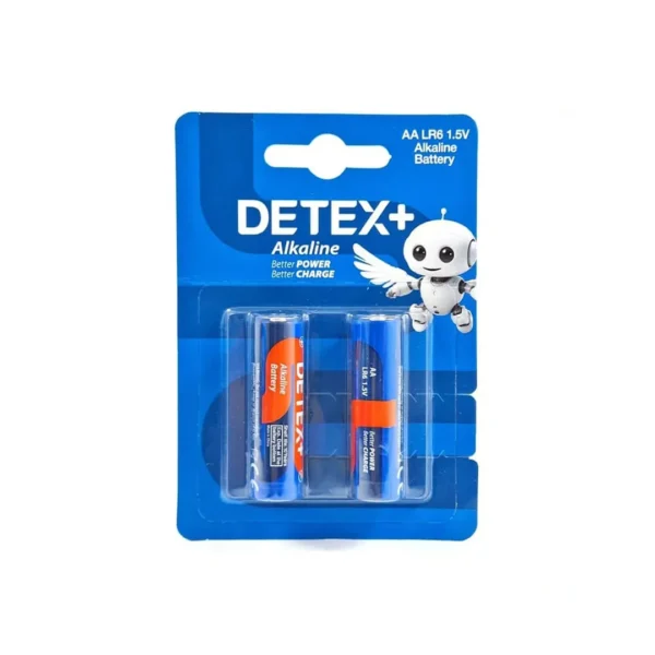 باتری قلم  برند DETEX دی تکس  آلکالاین - 2 عددی