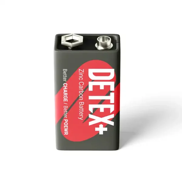 باتری کتابی  برند DETEX دی تکس  9 ولت