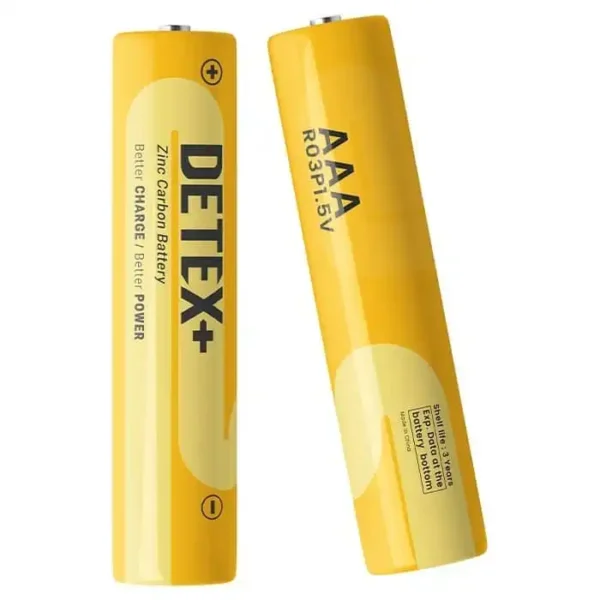 باتری قلم  برند DETEX دی تکس شیرینگ - زینک - 2 عددی