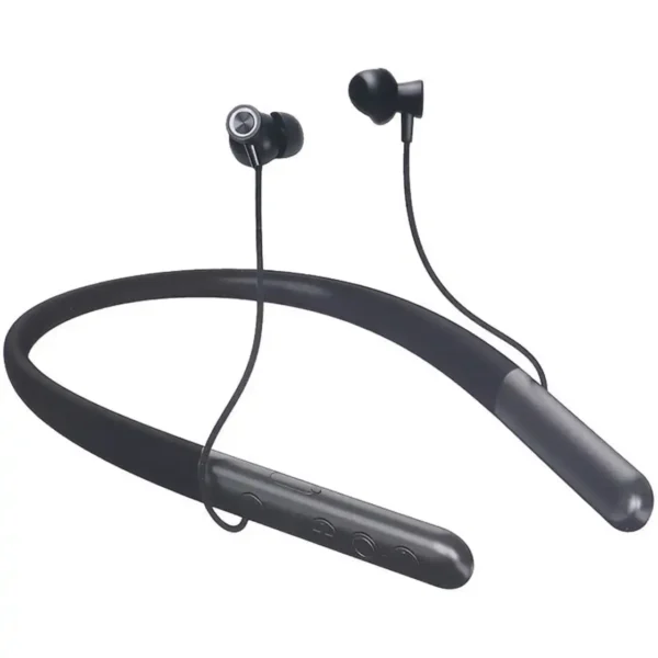 هدست گردنی مدل HNK340M برند HATRON هترون  مشکی - BT V5.1 - 350MAH - گارانتی فورتیم