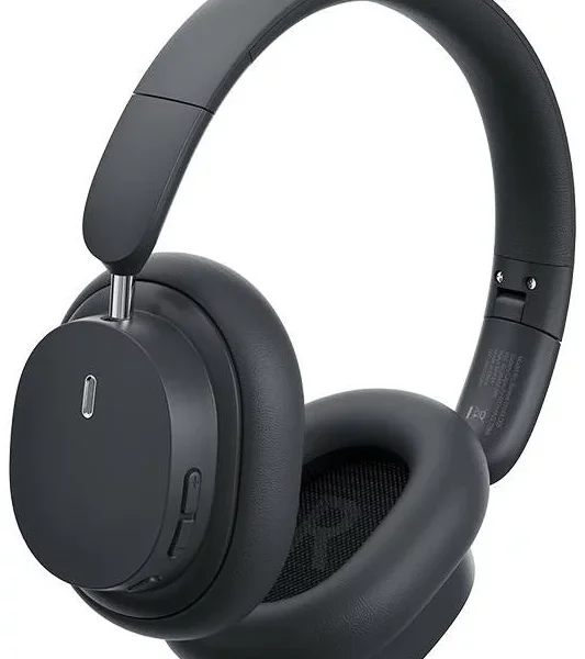 هدست بیسیم مدل BOWIE D05 برند BASEUS بیسوس مشکی - DRIVE 40MM - 70H - BISA