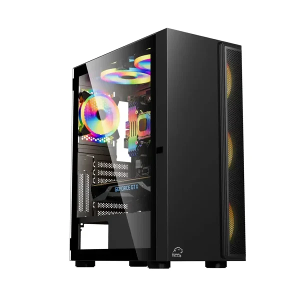 کیس کامپیوتر مدل GC 4488 USB3.0 برند TSCO  تسکو - رنگ مشکی گارانتی 12 ماه توسن سیستم