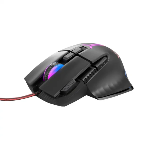 موس سیم دار گیمینگ مدل GM2030 برند TSCO تسکو مشکی - DPI 12800 - RGB - کنفی - گارانتی توسن سیستم