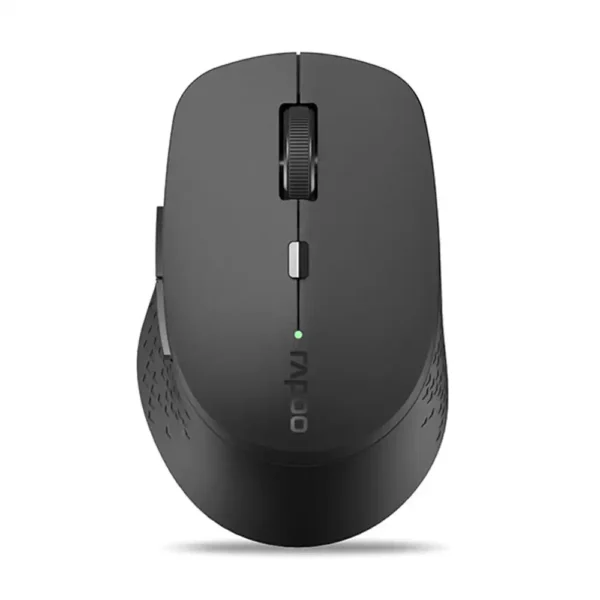 موس بیسیم مدل M300 برند RAPOO رپو  بلوتوث - دانگل - مشکی - گارانتی 18 ماه پانا