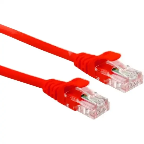 کابل شبکه CAT6 UTP  برند XP اکس پی  متراژ 5 - قرمز