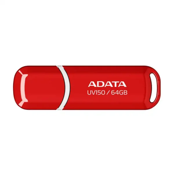 فلش مدل UV150 برند ADATA 64GB - قرمز - USB3.2 - گارانتی اونگ