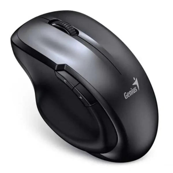 موس بیسیم مدل ERGO-8100S برند GENIUS جنیوس  مشکی - بی صدا - گارانتی شاپ