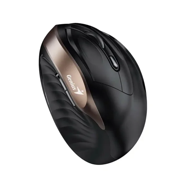 موس بیسیم مدل ERGO-8250S برند GENIUS جنیوس  مشکی - بی صدا - گارانتی شاپ