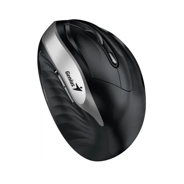 موس بیسیم مدل ERGO-8250S برند GENIUS جنیوس  نقره ای - بی صدا - گارانتی شاپ