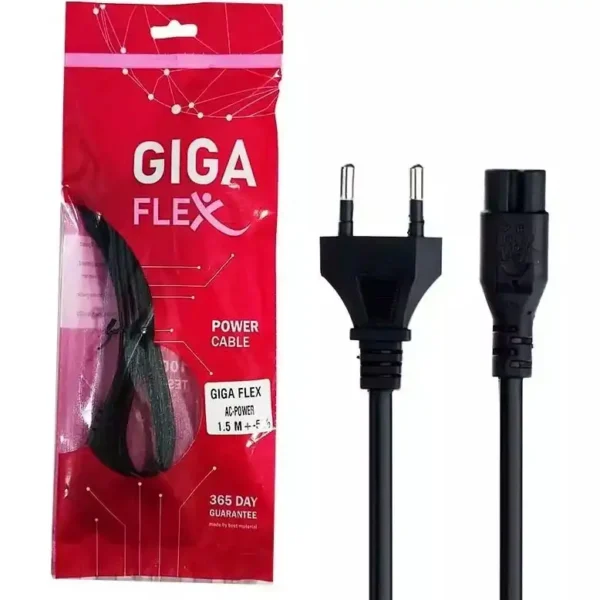کابل برق دو پین CCA 2*75 برند گیگا فلکس GIGA FLEX متراژ 1 متر