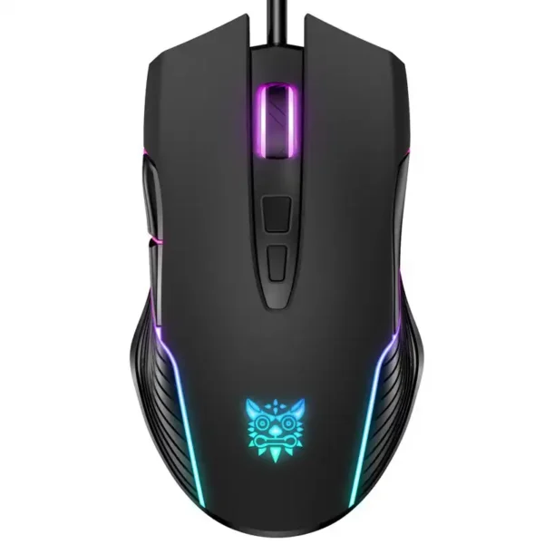 موس سیم دار گیمینگ مدل CW905 برند ONIKUMA اونیکوما مشکی - RGB - DPI 6400 - گارانتی سریر سرویس