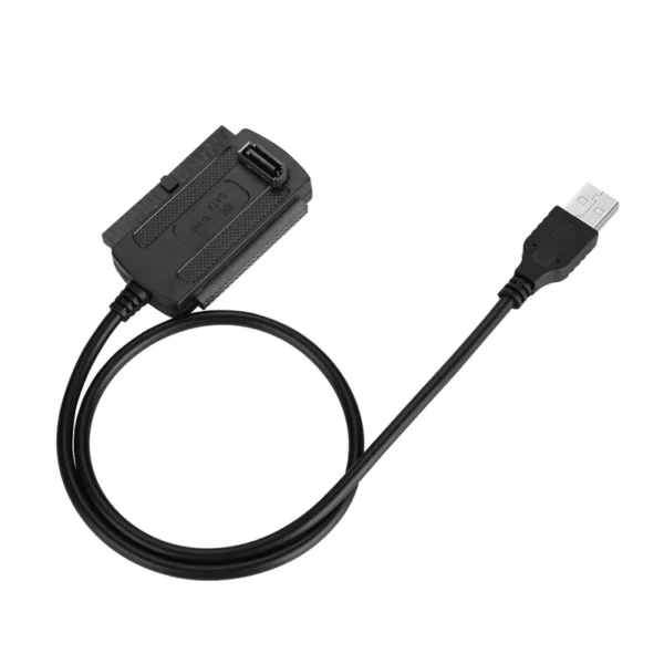 تبدیل IDE TO SATA TO USB  برند DETEX دی تکس  مشکی