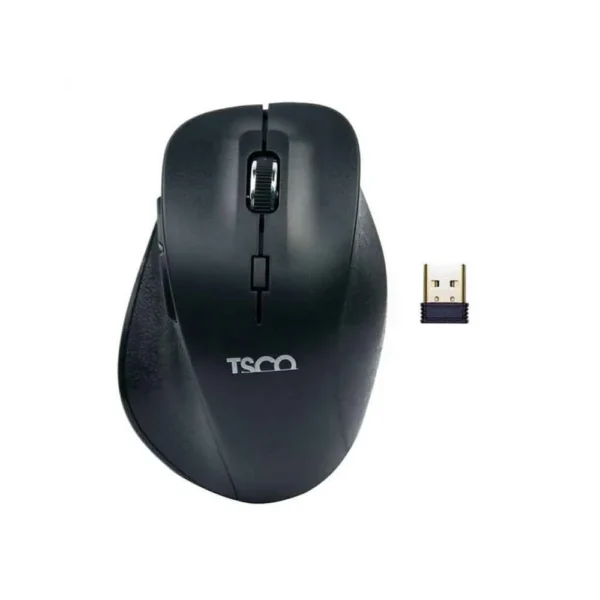 موس بیسیم مدل TM686W برند TSCO تسکو مشکی - اپتیکال - ارگونومیک- گارانتی توسن سیستم
