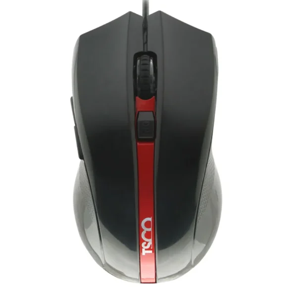 موس سیم دار مدل TM289 برند TSCO تسکو  مشکی - 6 کلید-DPI2400 - گارانتی توسن سیستم