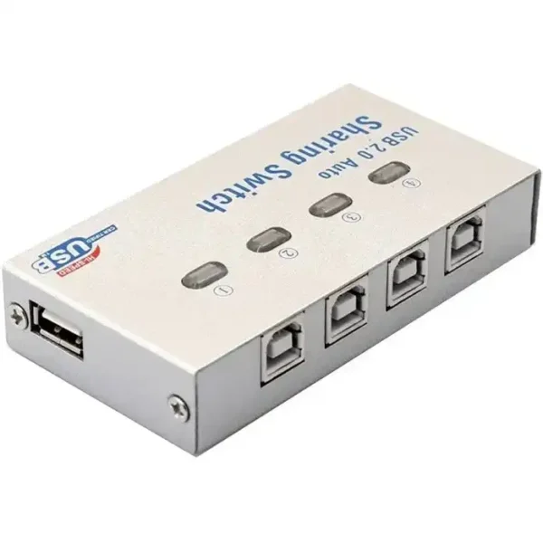 سوییچ پرینتر دستی برند IFORTECH چهار پورت  -پک مقوایی