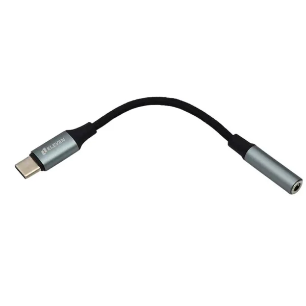 تبدیل TYPE-C TO AUX برند ELEVEN الون مدل 401 -گارانتی رایان آروند