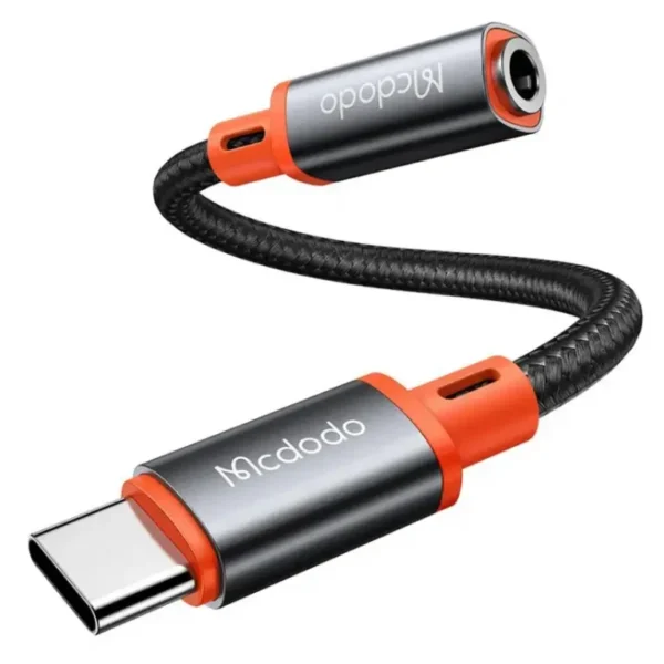 تبدیل TYPE-C TO AUX  برند MCDODO مکدودو مدل CA-7561 گارانتی تست و اصالت کالا