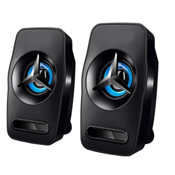 اسپیکر دو تیکه لپ تاپ مدل L-3030 برند P-NET  پورت USB