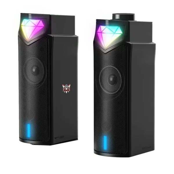 اسپیکر دو تیکه گیمینگ مدل L1 برند ONIKUMA اونیکوما-رنگ مشکی-بلوتوث+سیم دار-10W- گارانتی سریر سرویس